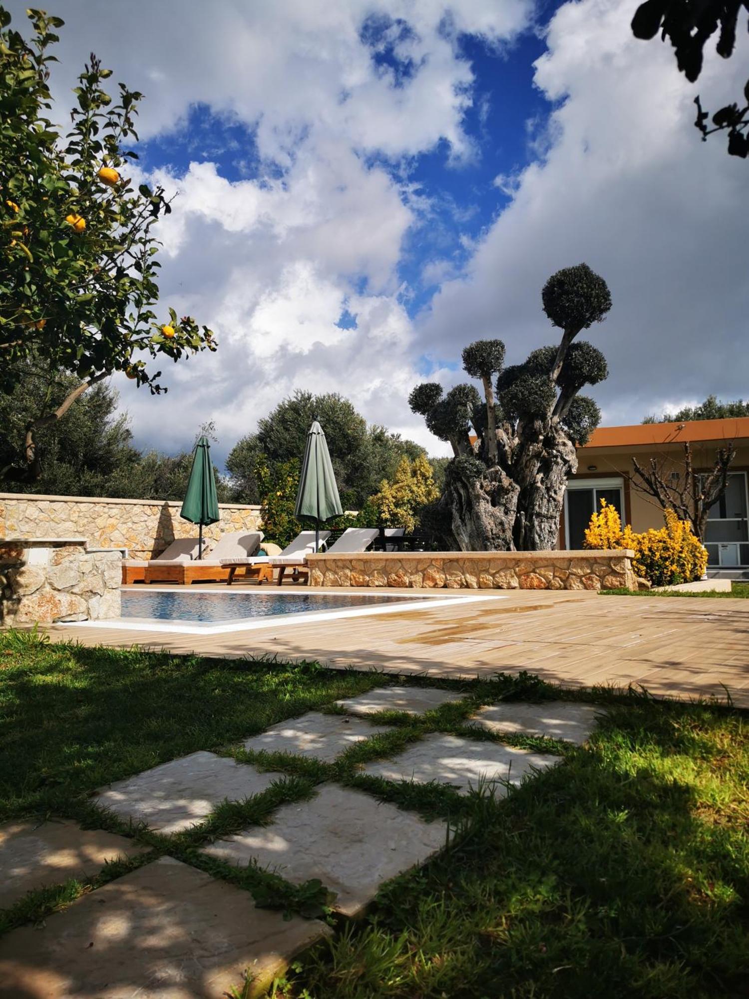 Villa Mata - 600M² With Private Pool And Jacuzzi Kalithiész Kültér fotó